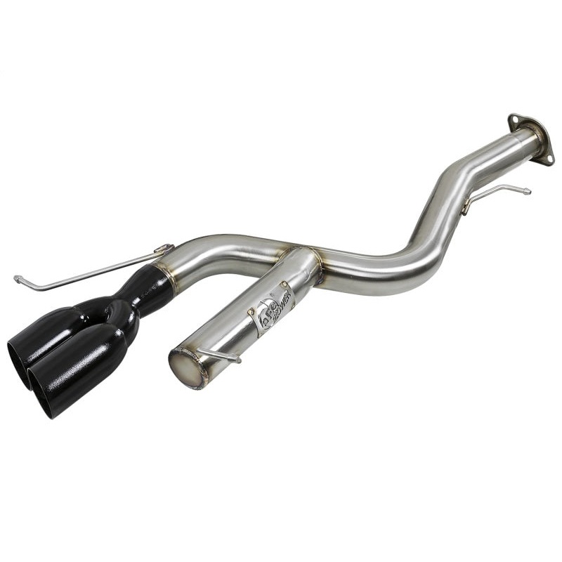aFe MACHForce XP 08-13 BMW 135i L6-2.0L N54/N55 3in. 304 SS Axle-Back Exhaust w/Black Tips
