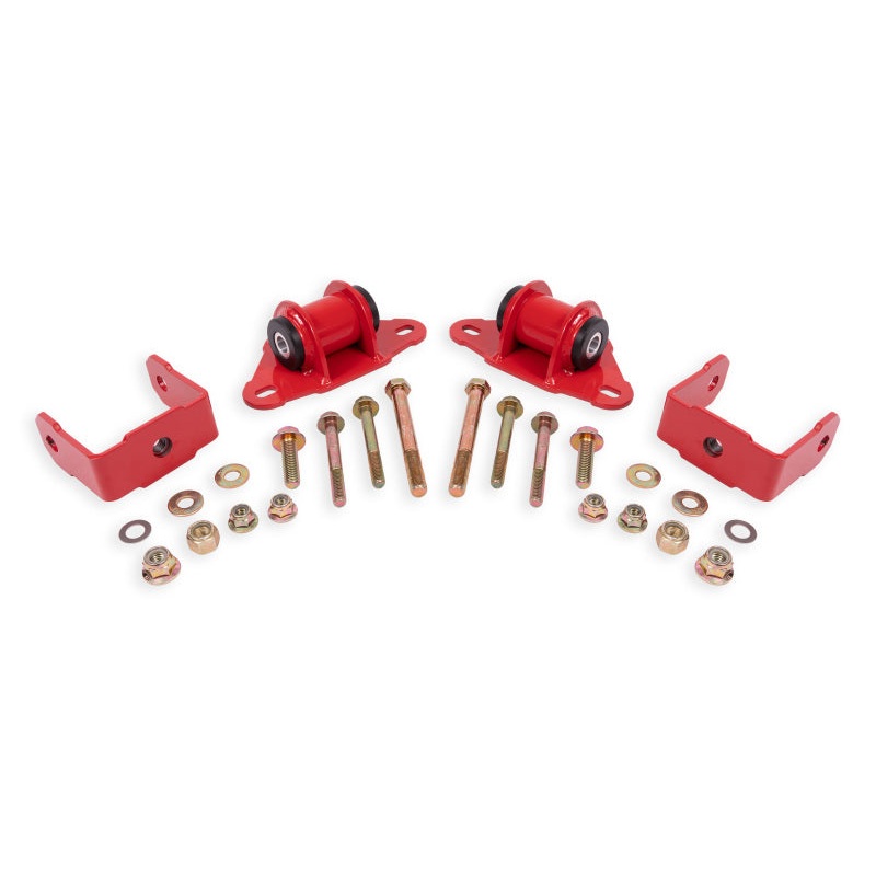 BMR 14-19 Chevrolet Corvette Transmission/Differential Mount – Red