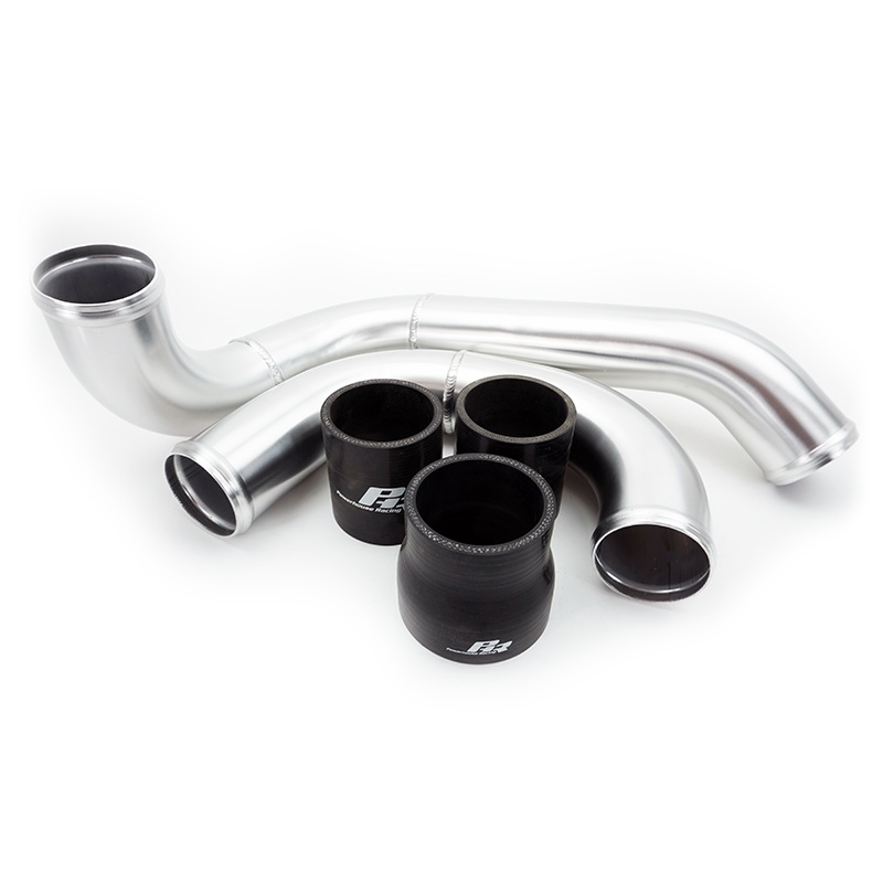 PHR 2.5″ Hot Side Intercooler Pipe Kit for IS300PHR Tubular Style ManifoldWinkle Black Powder Coat -Made to order