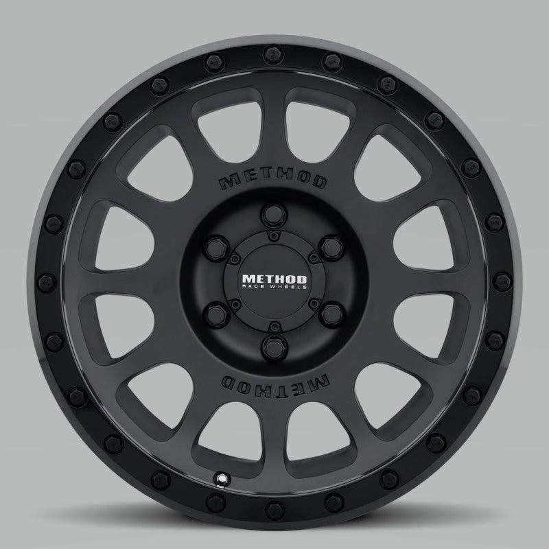 Method MR305 NV 17×8.5 0mm Offset 6×135 94mm CB Double Black Wheel