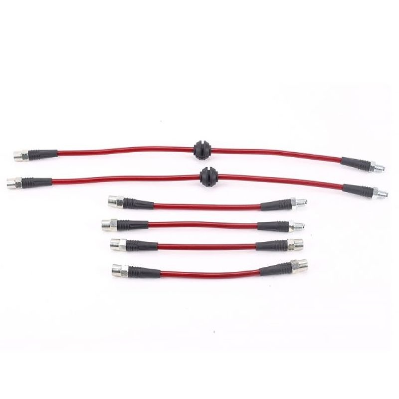 PowerStop Power Stop 94-99 BMW M3 Front & Rear SS Braided Brake Hose Kit