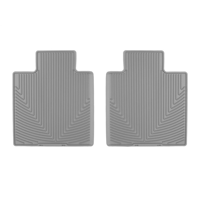 WeatherTech 22-24 Toyota Tundra/Tundra Hybrid Rear Rubber Mats – Grey