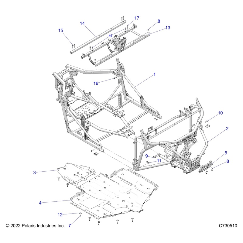 Weld-Seat Base,E-Coat by Polaris