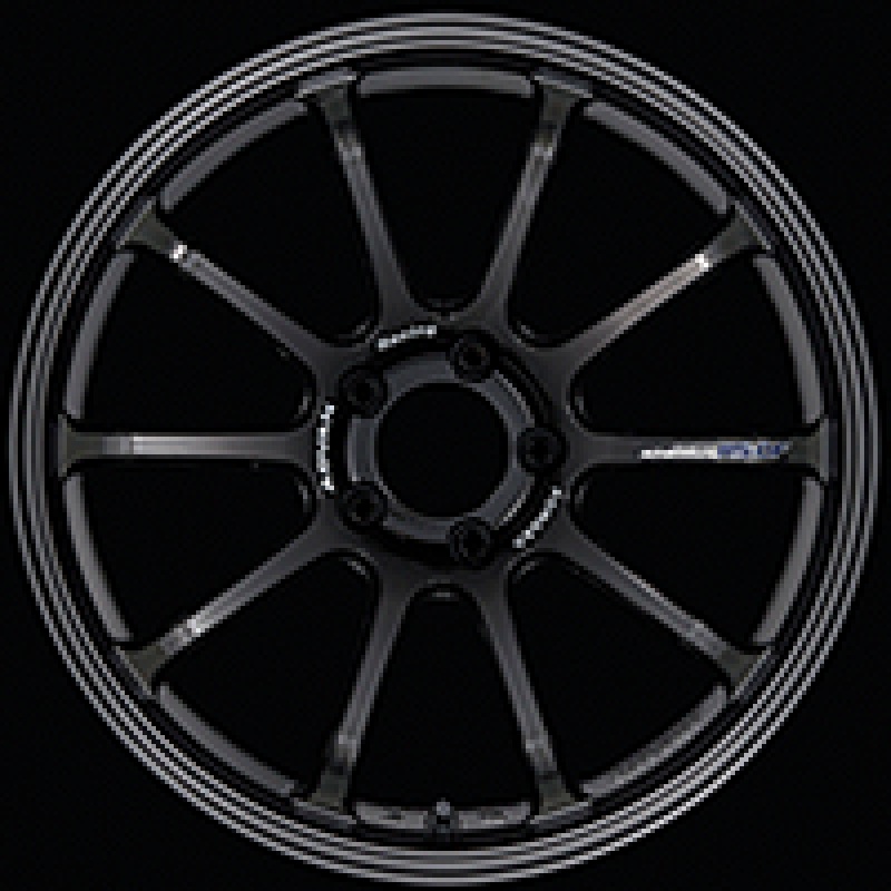 Advan RS-DF Progressive 18×10.0+40 5-114.3 Racing Titanium Black Wheel
