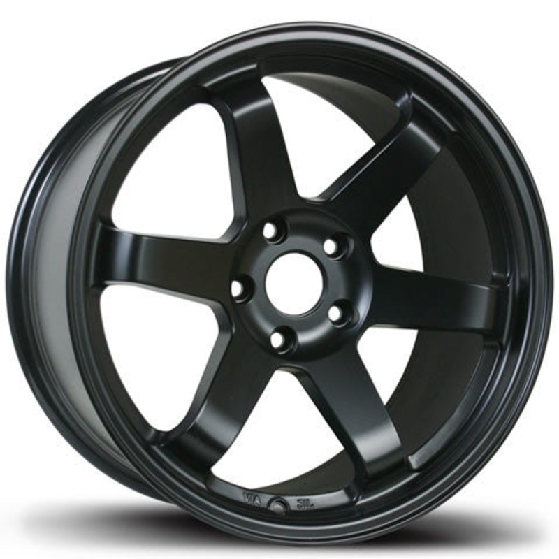 Avid.1 AV-06 18×9.5 5×114.3 +38 Matte Black Wheel – Universal