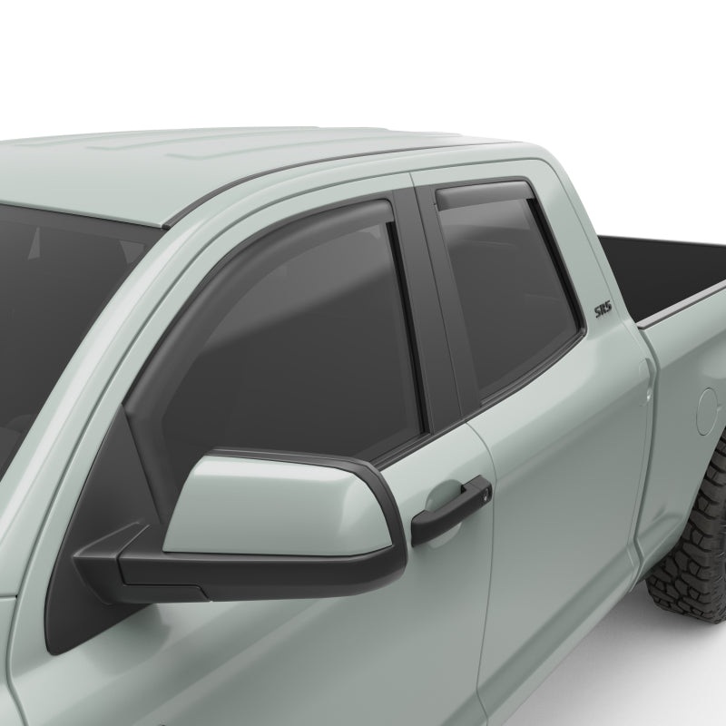 EGR 07-12 Toyota Tundra Crew Max In-Channel Window Visors – Set of 4 – Matte (575195)