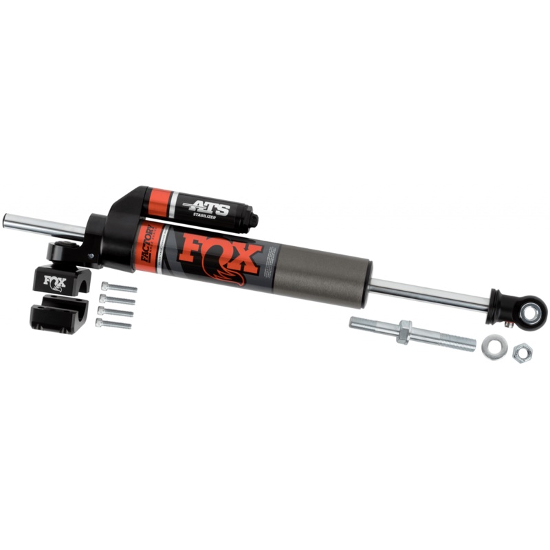 Fox Factory Race Series 2.0 ATS Steering Stabilizer | 983-02-142 | 2007 – 2018 Jeep Wrangler JK JKU | 1-1/2in. Tie Rod Clamp