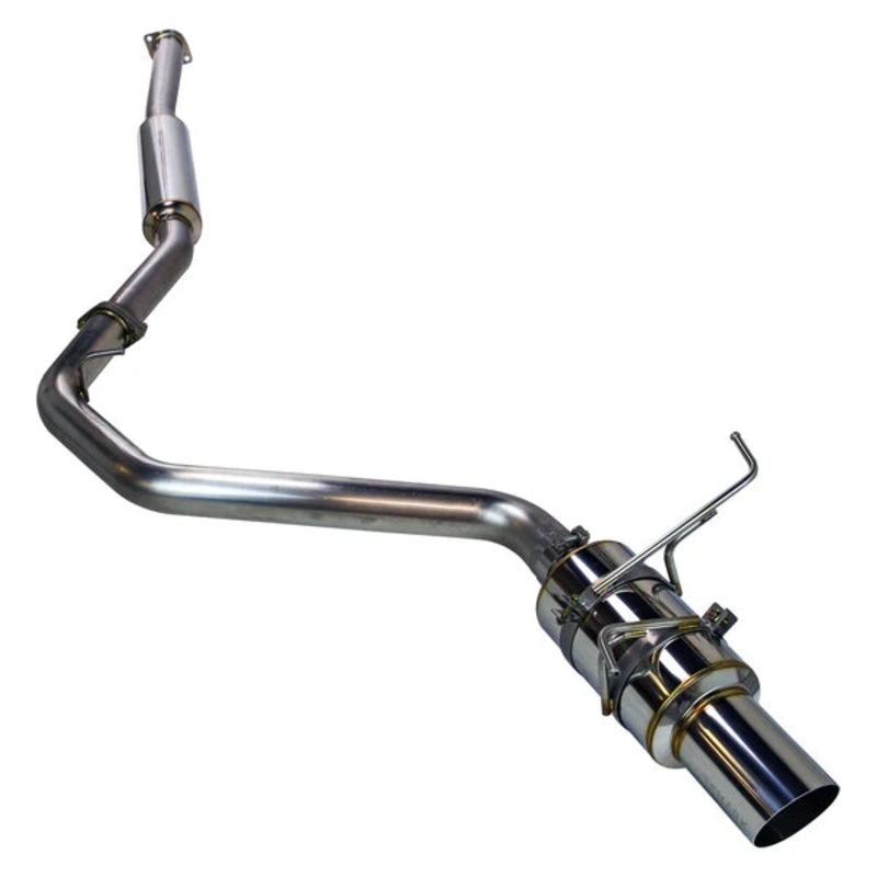Remark 15-21  WRX/STI (VA) R1 Spec Single-Exit Stainless Catback Exhaust (Resonated)