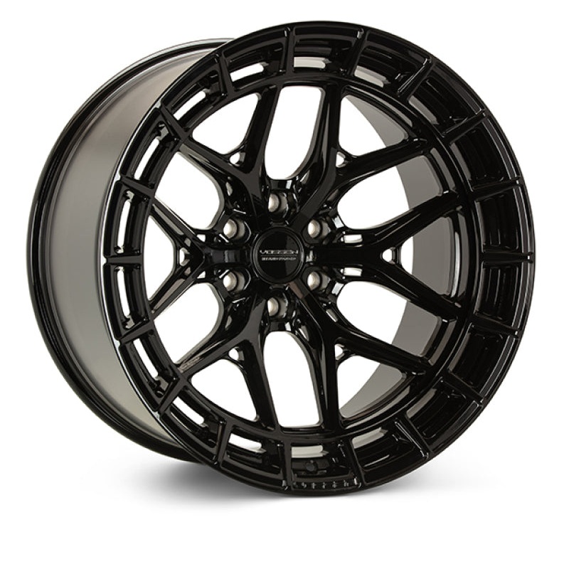 Vossen HFX-1 22×10 / 6×139.7 BP / ET-18 / 106.1 CB / Super Deep – Gloss Black Wheel