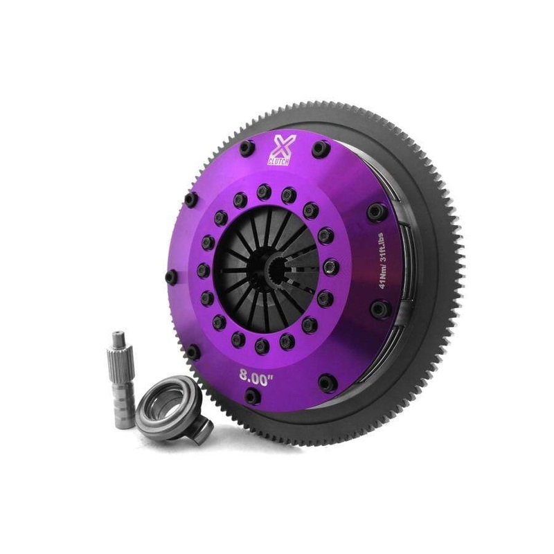 XClutch Clutch Kit 8in Twin Sprung Ceramic Clutch Discs w/ Flywheel Scion FR-S 2013-2016 / Subaru BRZ 2013+ / Toyota 86 2017+ | XKSU20526-2B