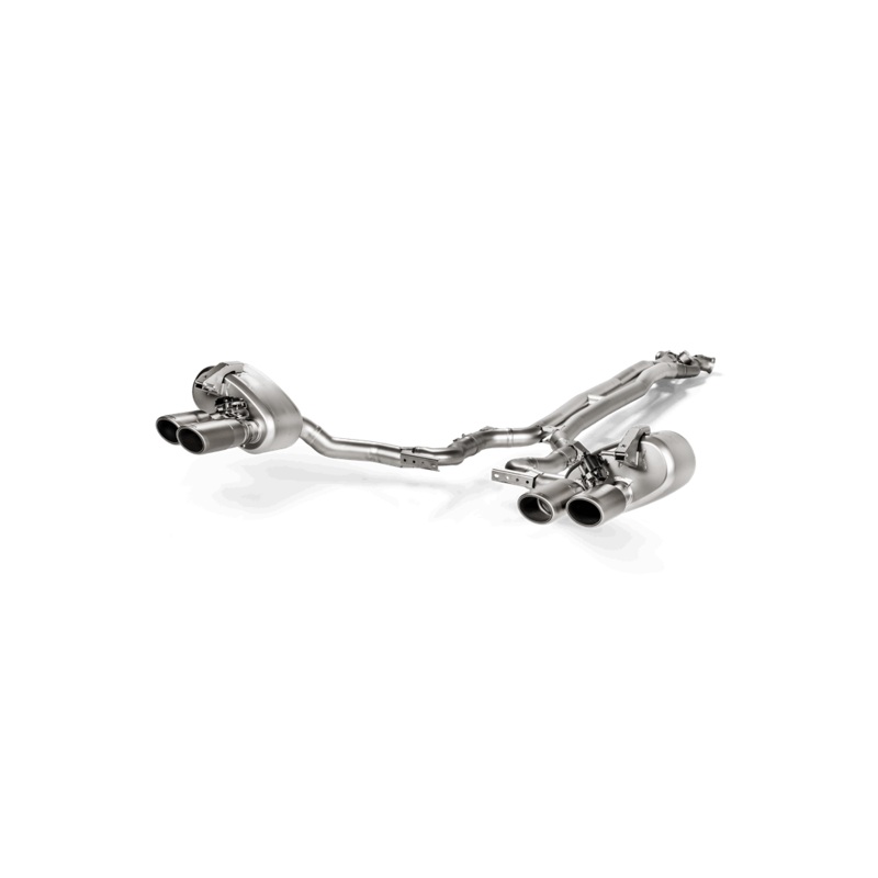 Akrapovic 17-18 Porsche Panamera Turbo Evolution Line Cat Back (Titanium) (Tips Not Incl.)