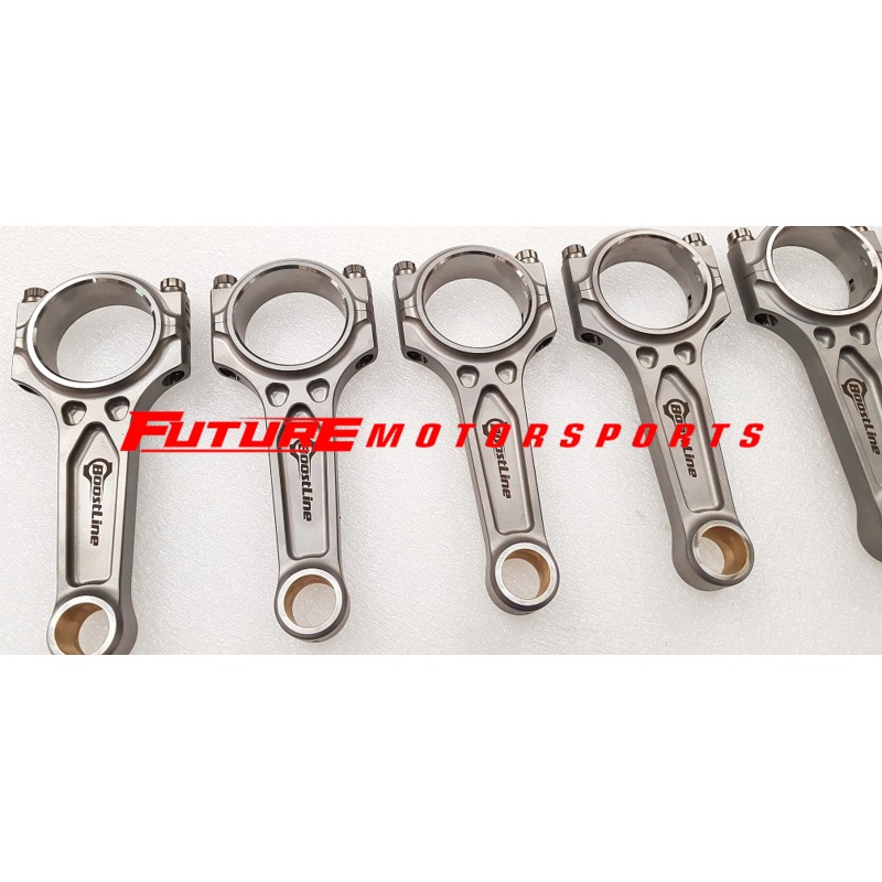 Boostline Volkswagen 2.0T TSI 2013-2015 22mm Pin Connecting Rod Set, 144.00mm Length ARP2000 BOLTS