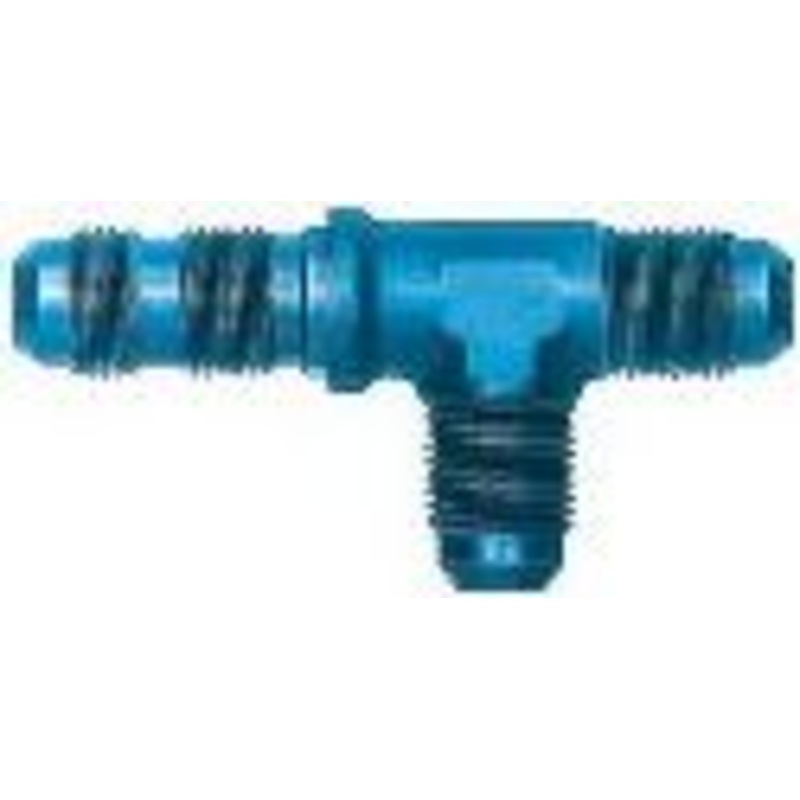 Bulkhead Run Tee; -06AN Dash x -06AN Dash x -06AN Dash