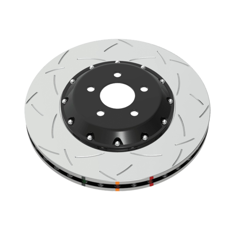 DBA 92-02 Dodge Viper Rear 5000 Series 2-Piece Slotted Rotor w/Black Hat