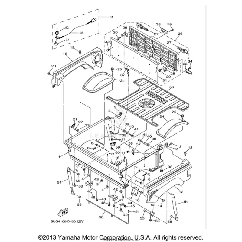 Latch Holder by Yamaha
