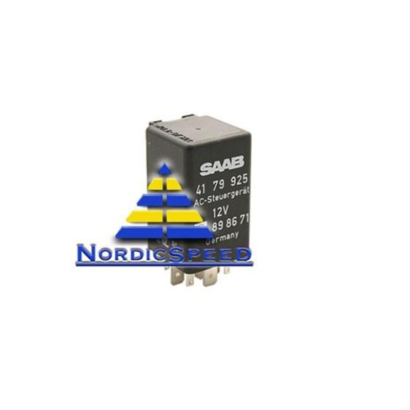 AC Compressor & Cooling Fan Relay OEM SAAB