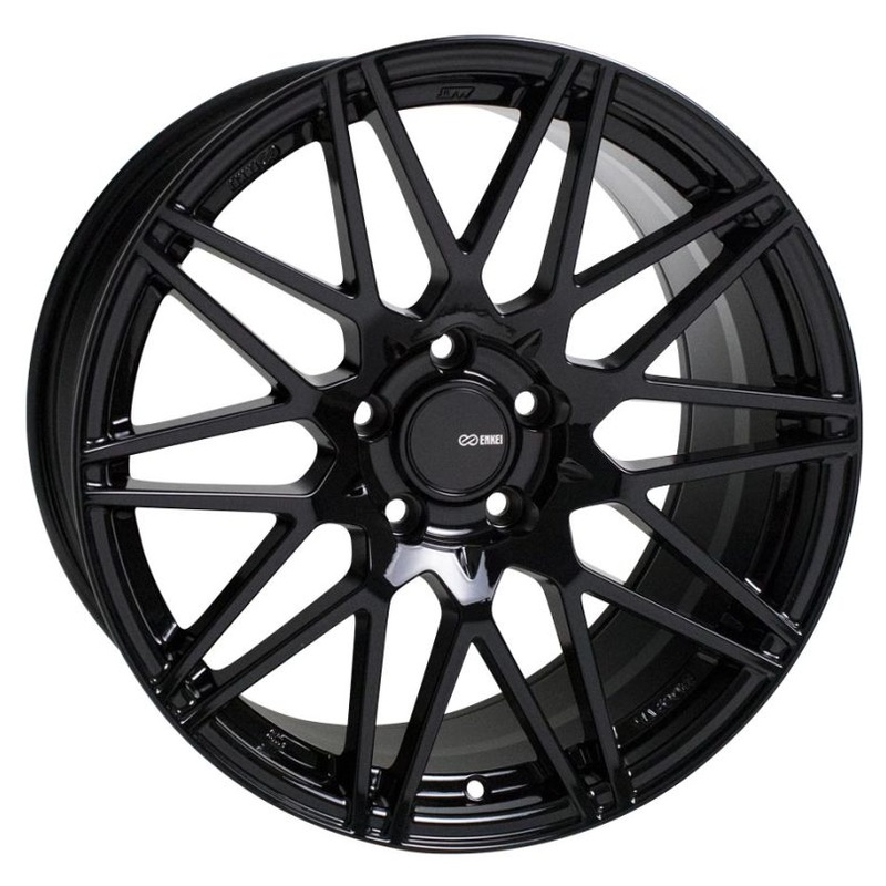 Enkei TMS 18×8.5 5×114.3 45mm Offset 72.6mm Bore Gloss Black Wheel