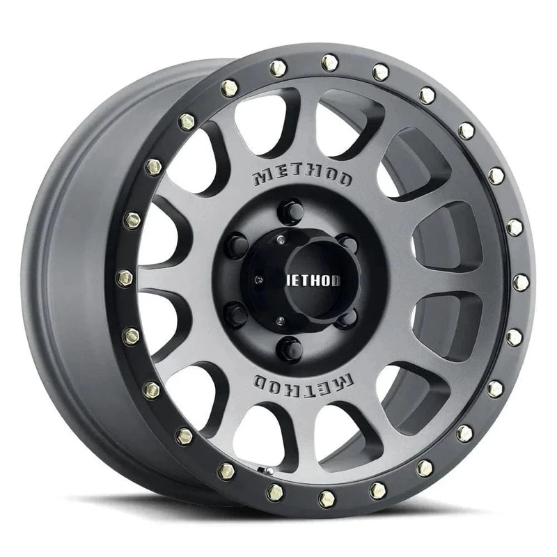 Method Race Wheels MR305 18″ 6×135 Titanium w/ Matte Black Lip