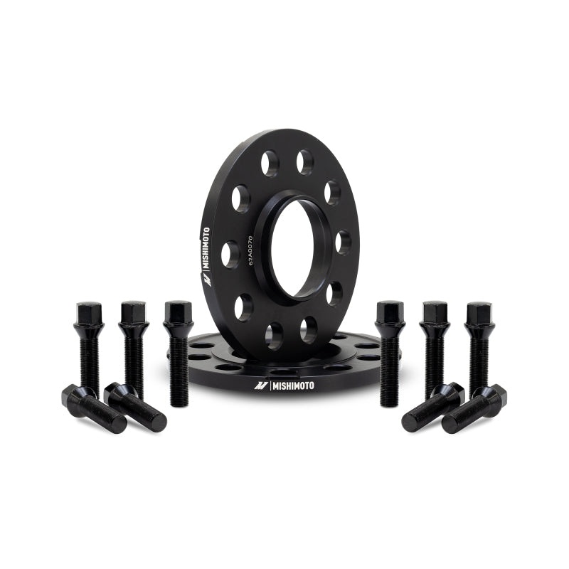 Mishimoto Wheel Spacers – 5×112 – 66.5 – 10 – M14 – Black