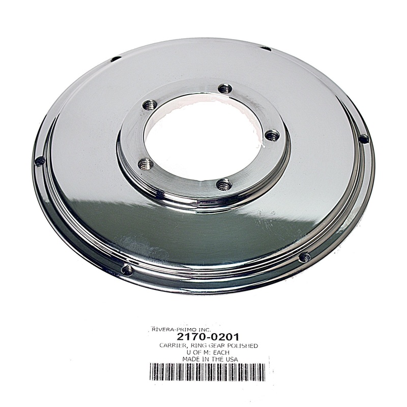 POLISHED RING GEAR CARRIER FOR DIRECT DRIVE OPEN BELT DRIVE