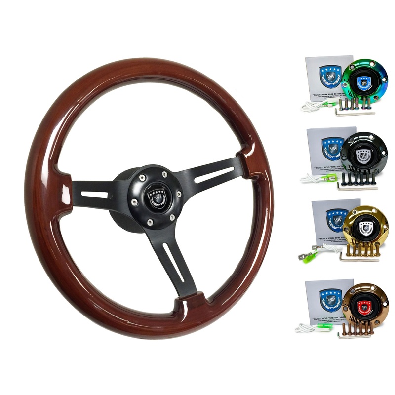 1983-90 BMW 318i Steering Wheel Kit | Walnut Wood | ST3027