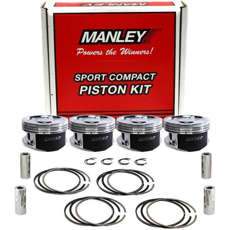 Manley EXTREME DUTY  Forged Pistons Subaru WRX EJ255 99.75mm +0.25mm -10 cc 9.8:1
