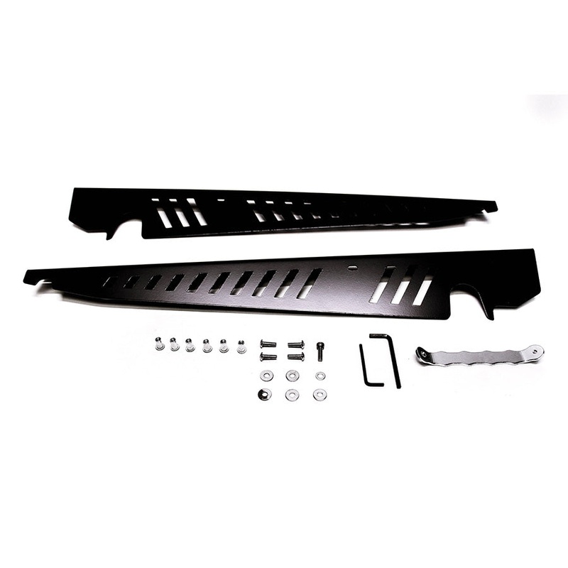 Precision Works Fender Shrouds Black – 15-21 WRX/STI