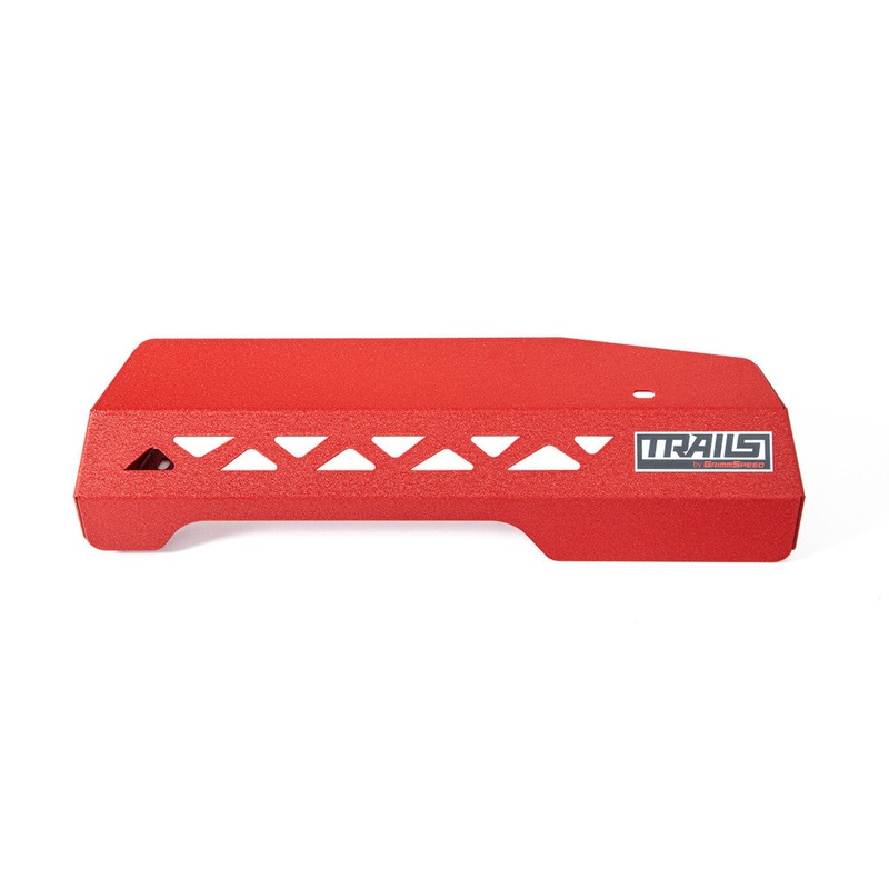 TRAILS by GrimmSpeed Pulley Cover RED – Subaru 20+ Outback XT | TBG114019.2