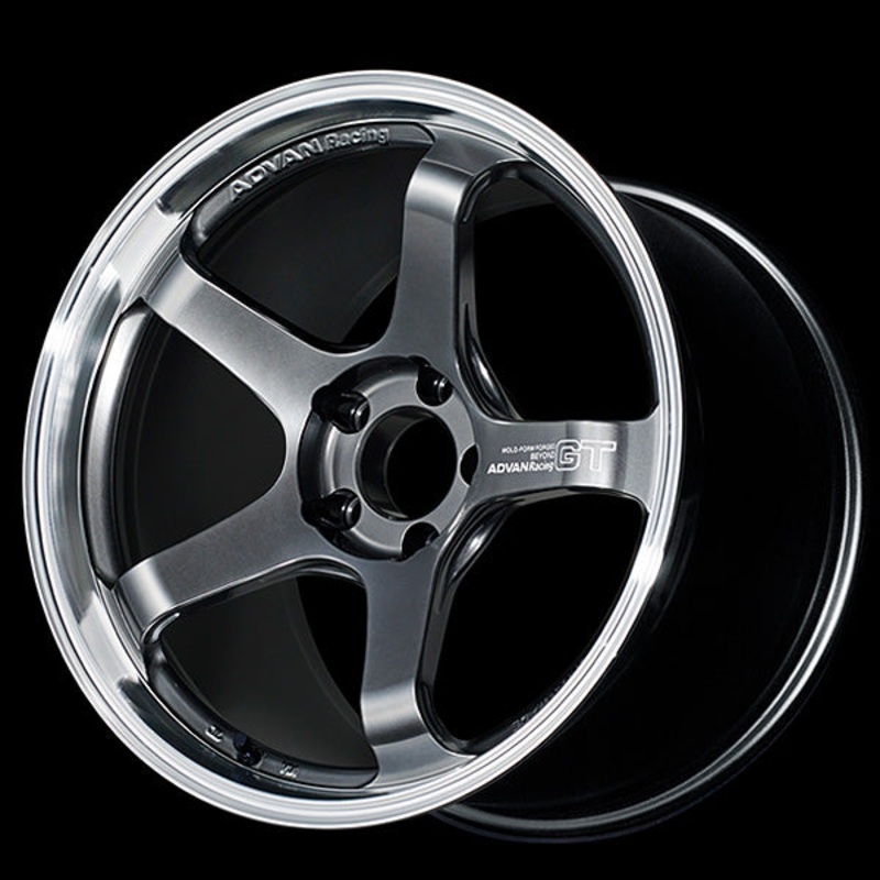 Advan GT Beyond Wheel – 17×10.0 +35 | 5×114.3 | Machining & Hyper Platinum Black