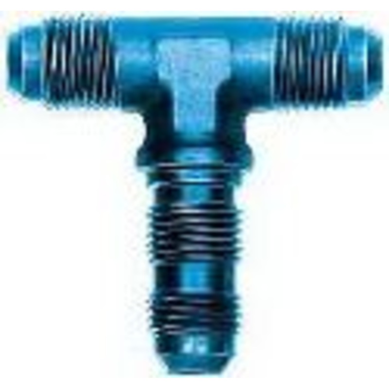 Bulkhead Tee; -08AN Dash x -08AN Dash x -08AN Dash