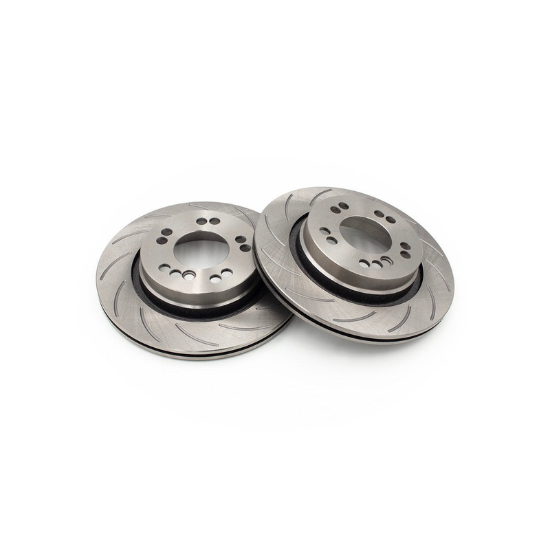 ROFU – Max Street Friction Slotted Rear Dual Drilled 5×114.3 / 5×120 Rotors BMW E46 294×19