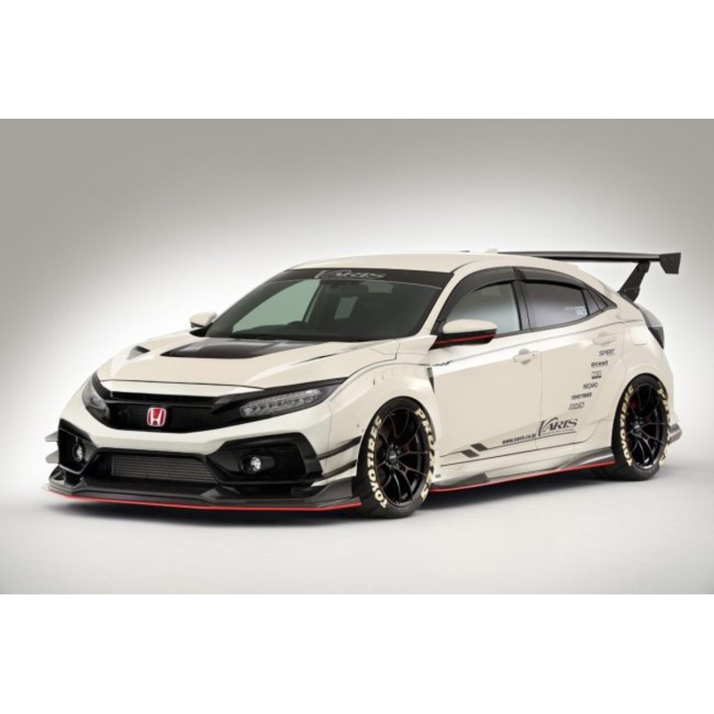 Varis Widebody Replacement Side Skirts w/ Big Underboards (FRP/Carbon) – 17-21 Honda Civic Type R (FK8)
