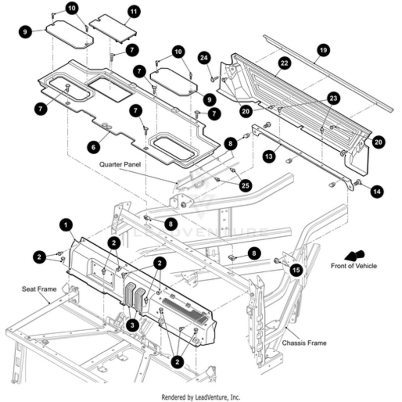 Door Cargo Tray by Arctic Cat
