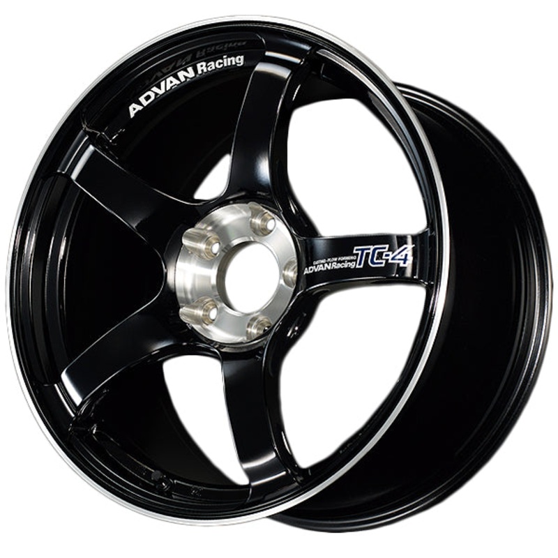 Advan TC-4 Special Edition Wheel – 18×7.5 +48 | 5×114.3 | Racing Gloss Black & Diamond Cut