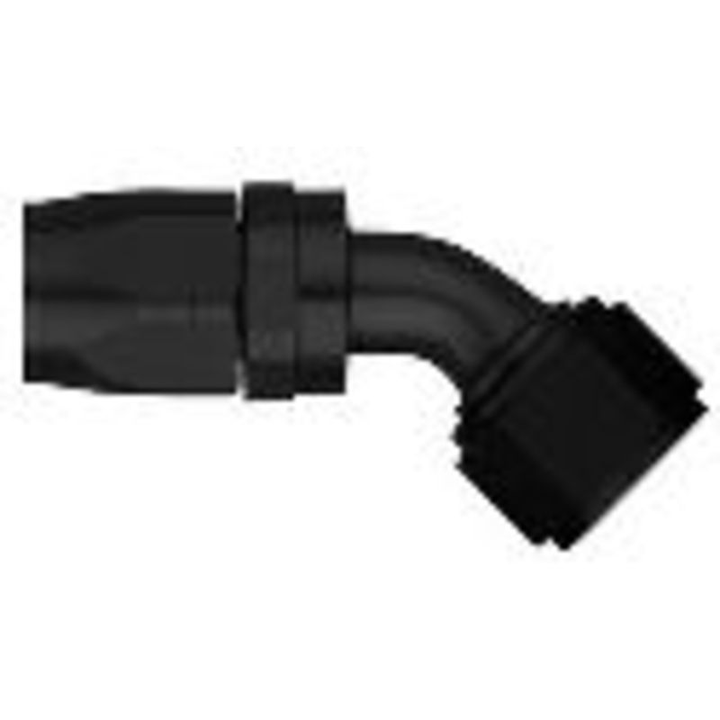 Hose Fitting;-12AN Hose Size; 45 deg. Elbow