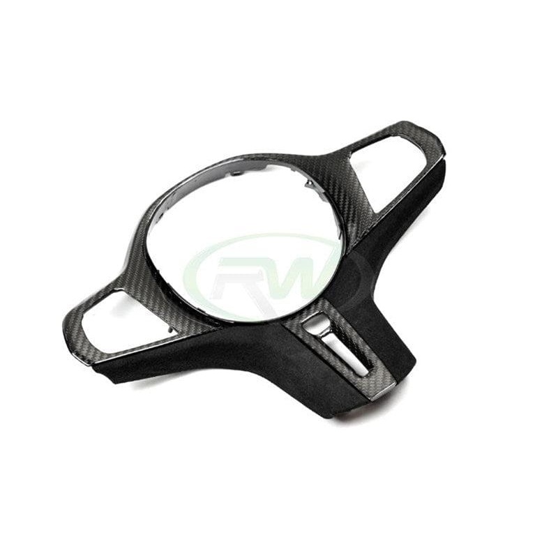RW Carbon CF Alcantara Steering Wheel Trim (Pre LCI) – BMW