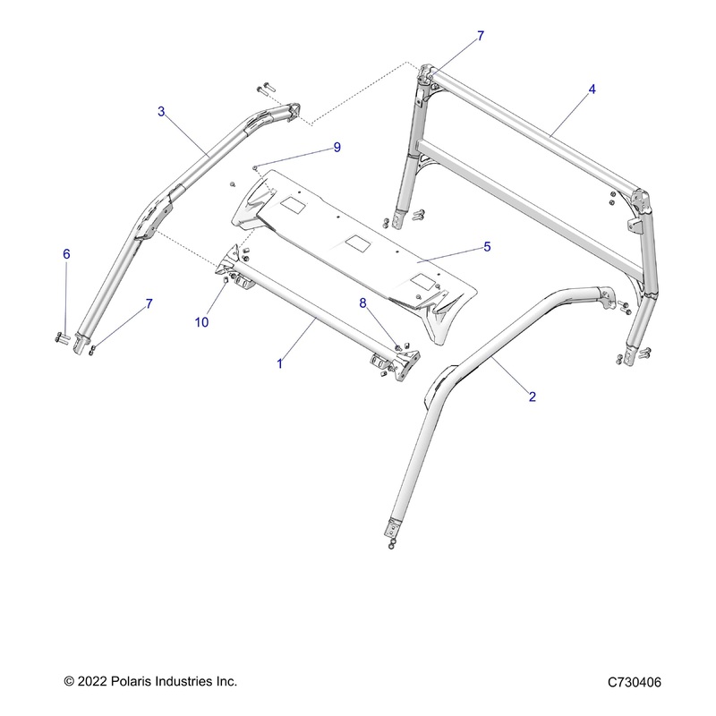 Visor Panel Kit by Polaris