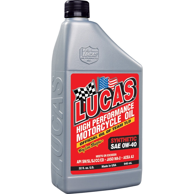 Synthetic High Performance Engine Oil 0W40 1 Qt by Lucas Oil