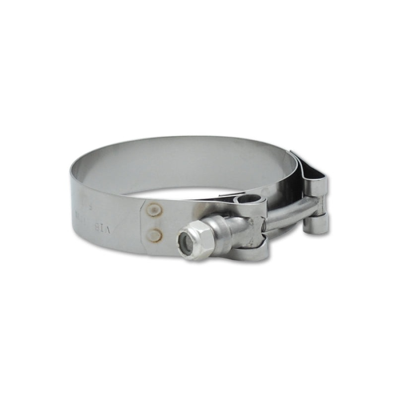 Vibrant Stainless Steel T-Bolt Clamps – Clamp Range 2.40in-2.64in (2 Pack)