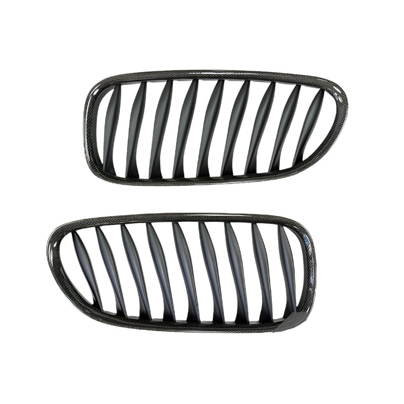 AutoTecknic Carbon Fiber Front Grille Set – E85 Z4 / Z4M