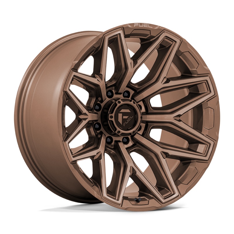 Fuel Wheels Flux 22″ 8×165.1 Platinum Bronze