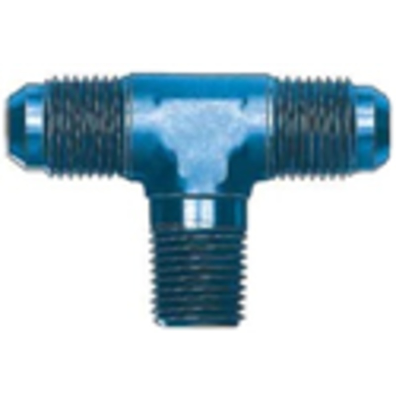 Male Branch Tee; -03AN Dash x -03AN Dash x 1/8in.