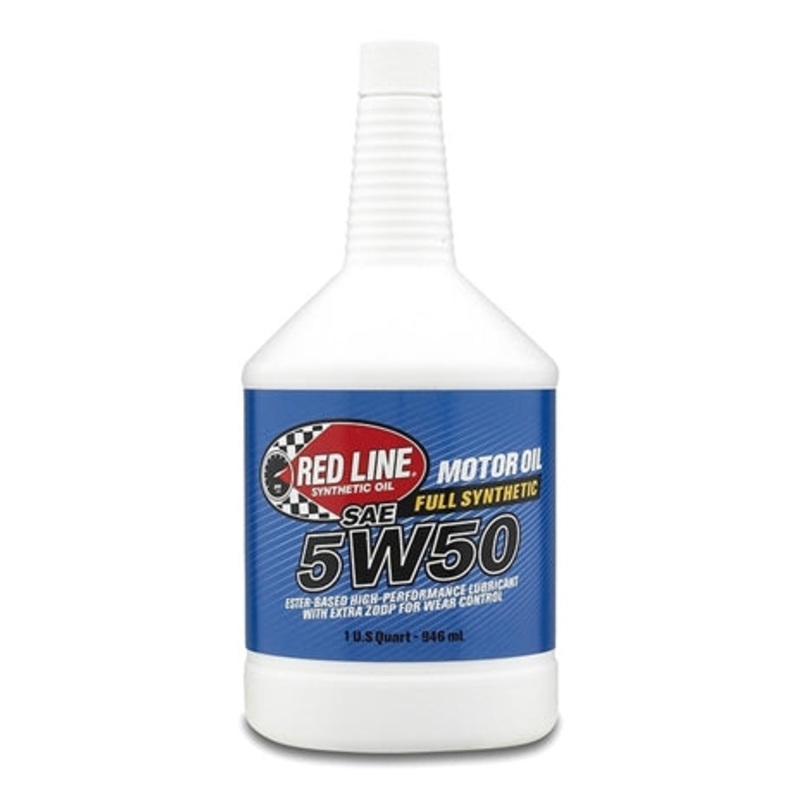Red Line 5W50 Motor Oil – 1 quart