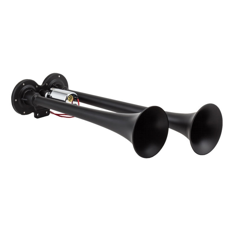 Kleinn Black Dual Horn/ 15In/12.25In – XCR2.0 Coated Zinc Alloy
