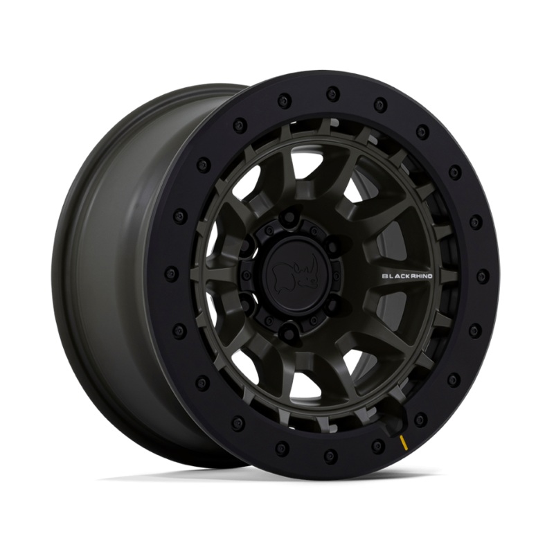 17×8.5 Black Rhino Tusk BR016 Olive Drab Green
