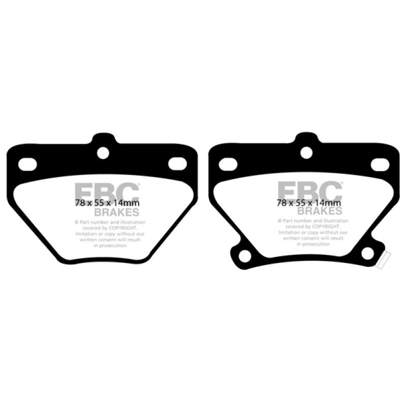 EBC 02-08 Pontiac Vibe 1.8 GT Yellowstuff Rear Brake Pads