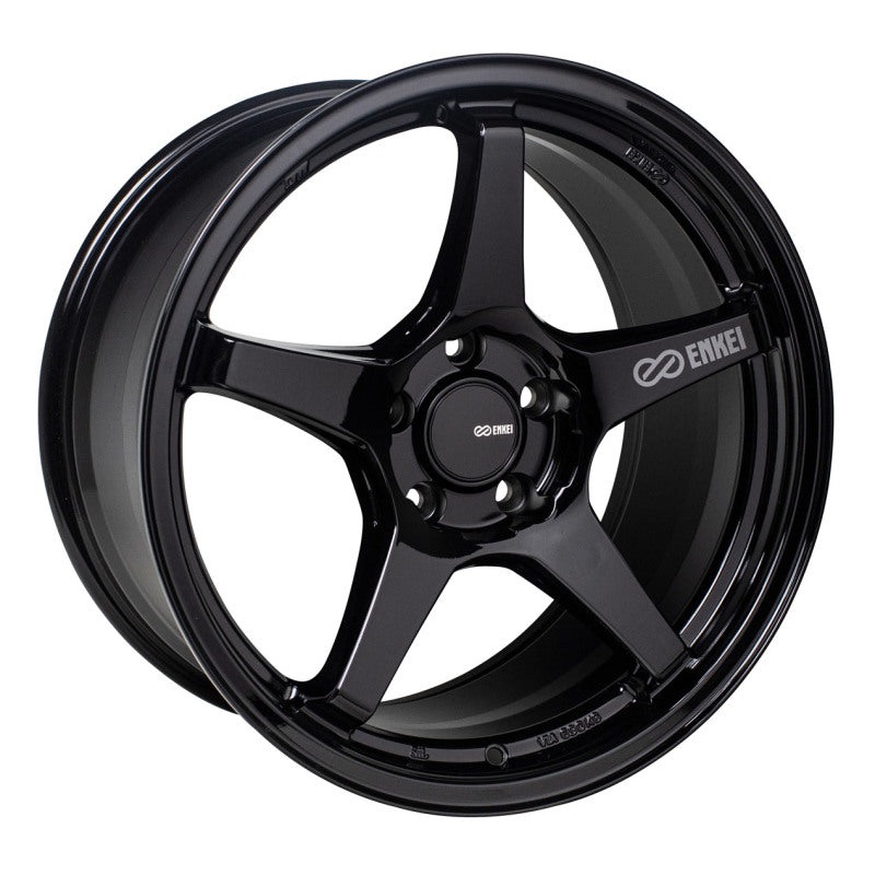 Enkei TS-5 18×8 5×112 45mm Offset 72.6mm Bore Gloss Black