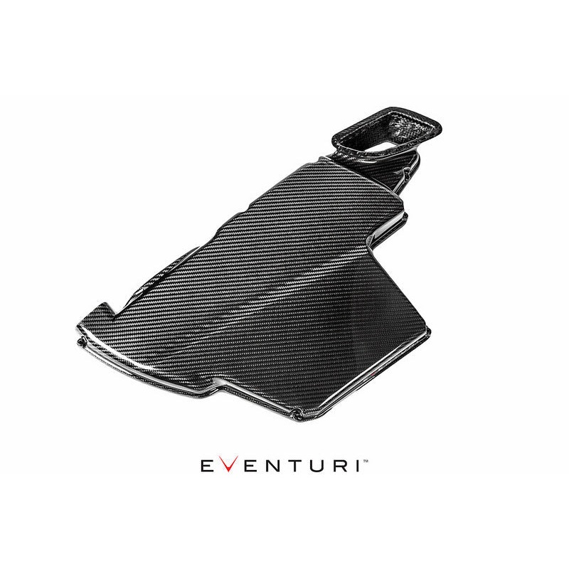 Eventuri BMW E9X M3 (S65) Black Carbon Airbox Lid – Gloss