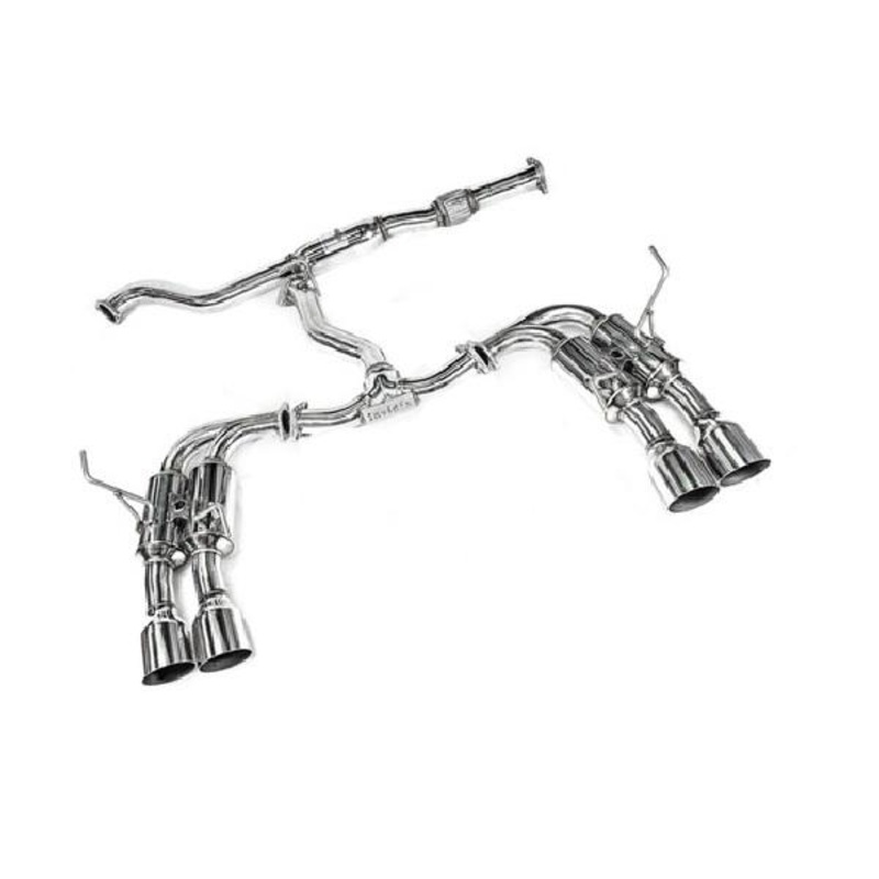 Invidia R400 Gemini Cat-Back Exhaust | 2008-2014 Subaru WRX/STi Hatchback (HS08ST5GM4SS/T))