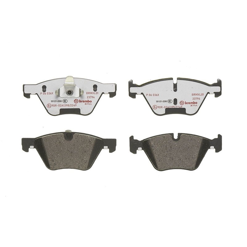 XTRA Low-Met Front Disc Brake Pad Set – P06036X